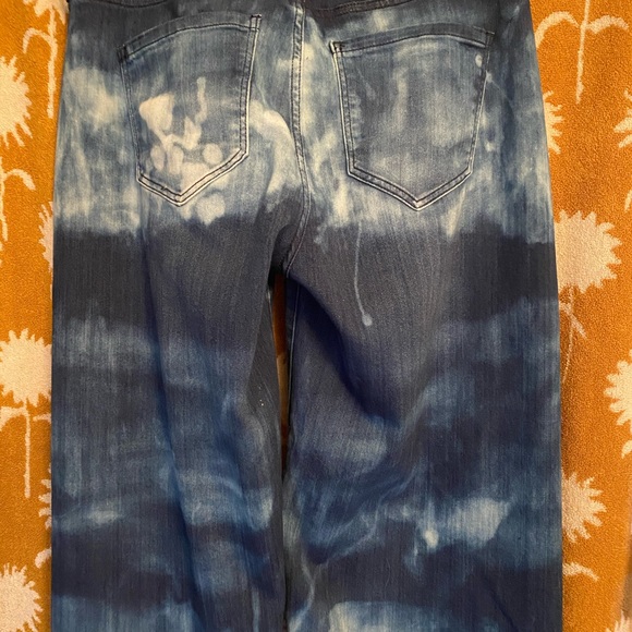 Liverpool 2%spandex cropped wide leg jeans - Picture 2 of 6